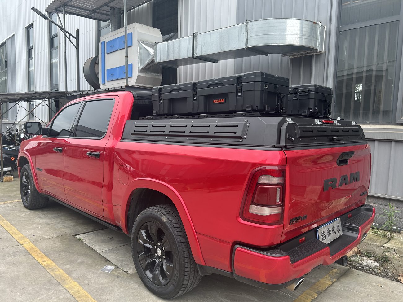 Canopy fitted on RAM 1500